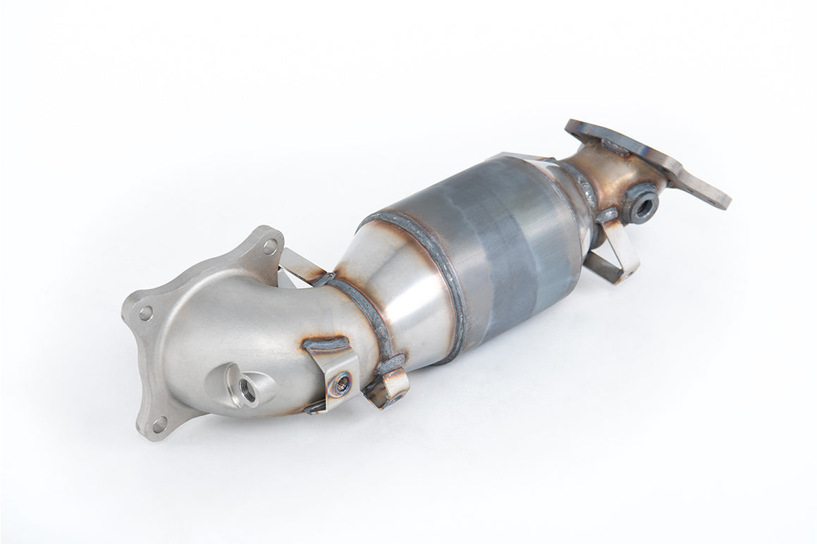 Milltek Sport Honda / Acura Civic Cast Downpipe with Race Cat, 200 Cell (SSXHO292)
