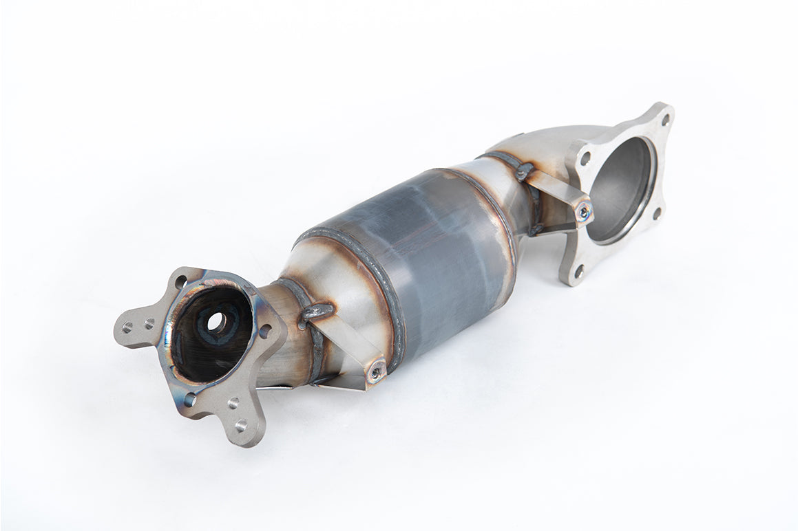 Milltek Sport Honda / Acura Civic Cast Downpipe with Race Cat, 200 Cell (SSXHO292) - photo 2