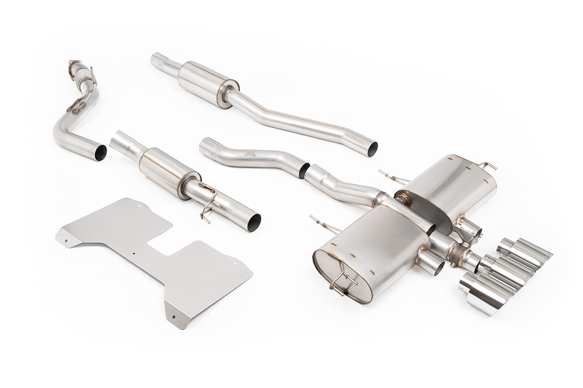 Milltek Sport Honda / Acura Civic Type R FL5 Cat-back, Resonated, Valved (SSXHO320)