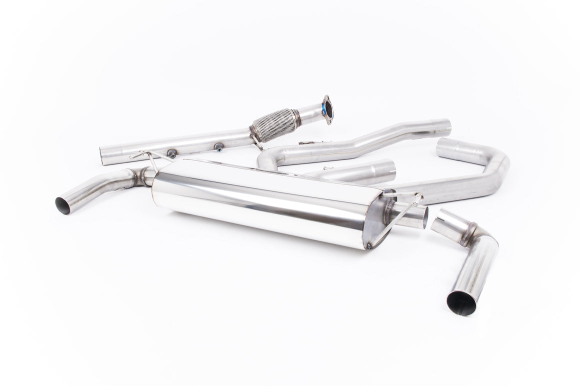 Milltek Sport Hyundai / Kia i30 N Cat-back, GT-115 Burnt Titanium (SSXHY151)