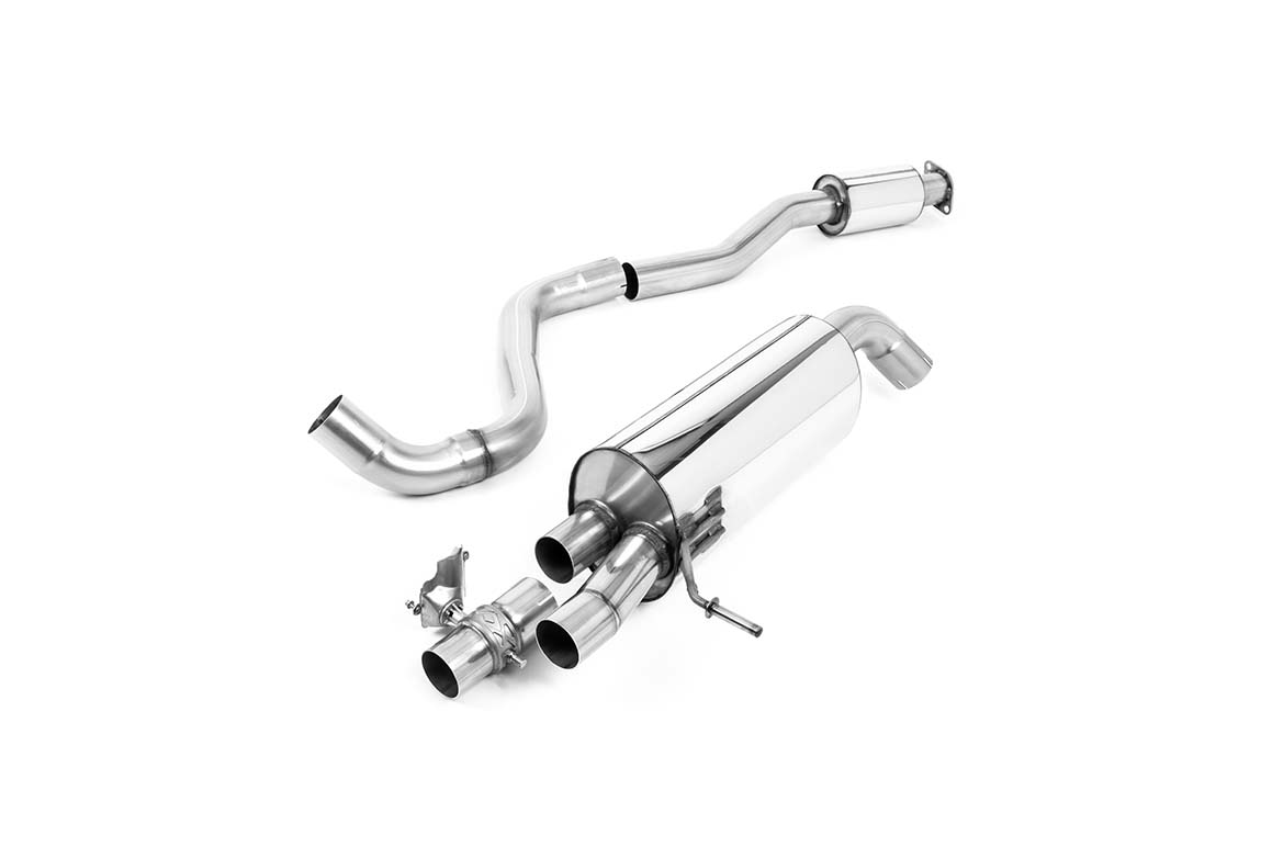 Milltek Sport Hyundai / Kia i20 N OPF/GPF-back, Resonated, GT-90 Polished (SSXHY158)