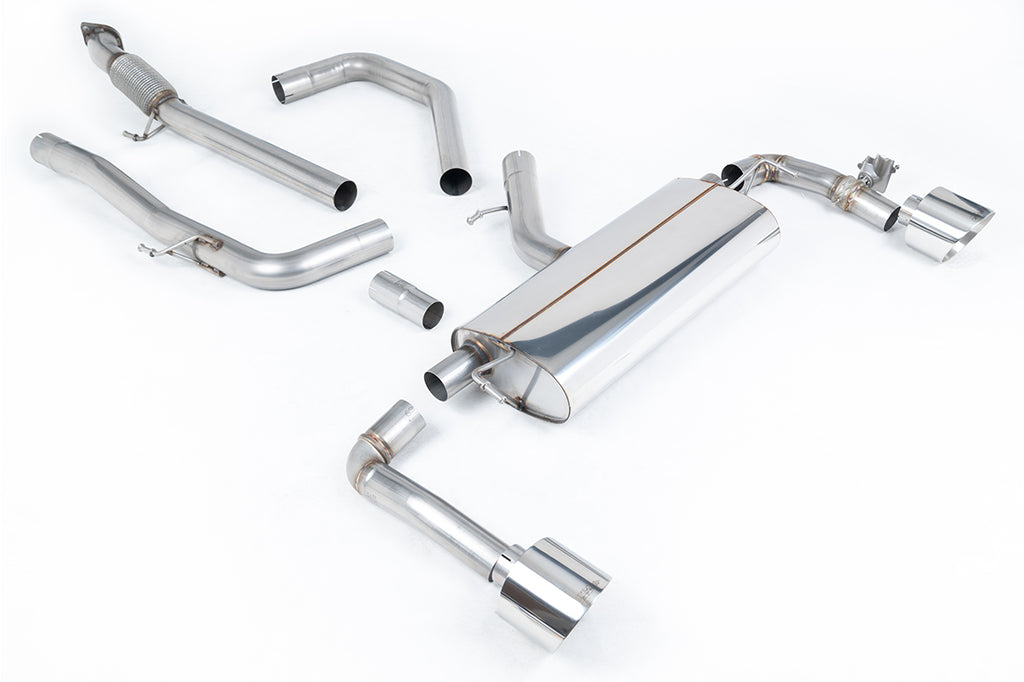 Milltek Sport Hyundai / Kia i30 N Performance Cat-back, GT-139 Polished (SSXHY168)