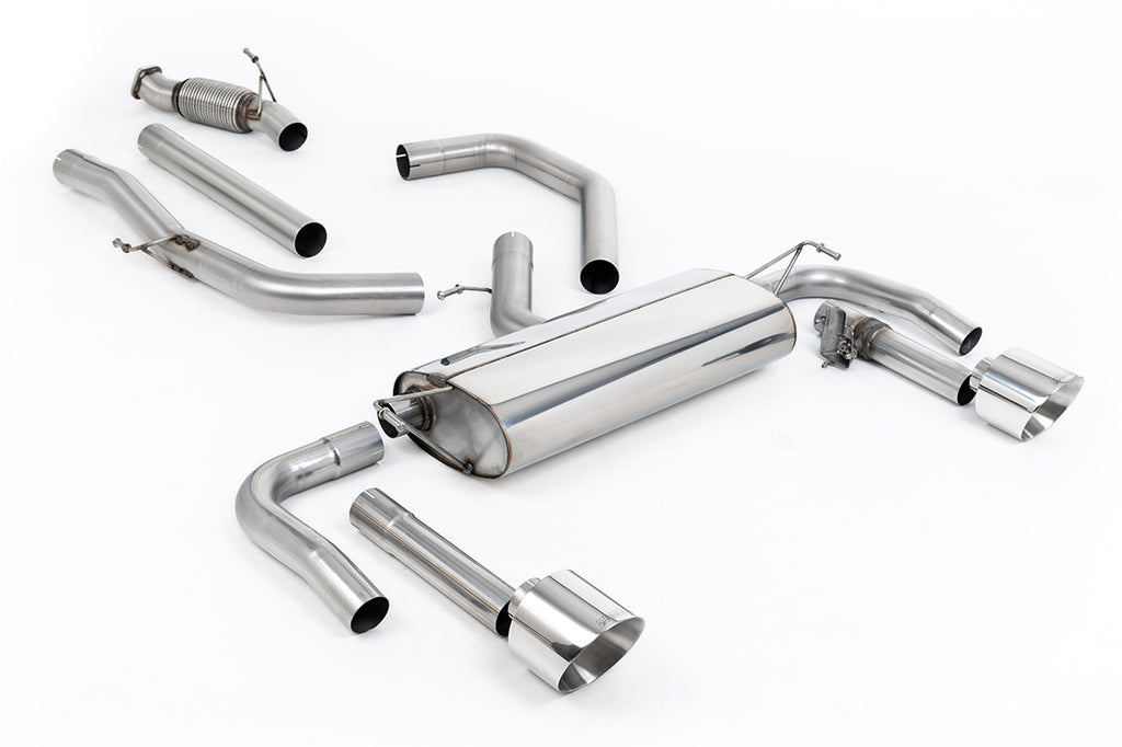 Milltek Sport Hyundai / Kia Elantra N Cat-back, Non-Res, Valved (SSXHY191)