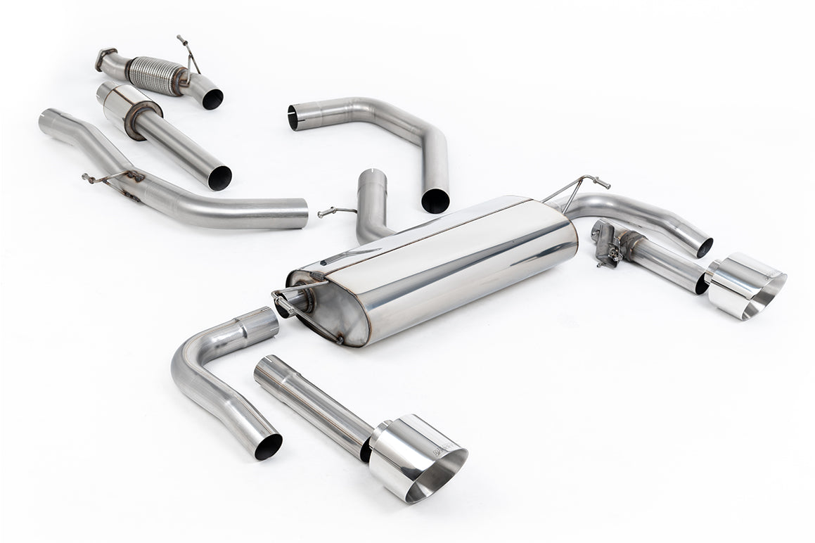Milltek Sport Hyundai / Kia Elantra N Cat-back, Resonated, Valved (SSXHY193)