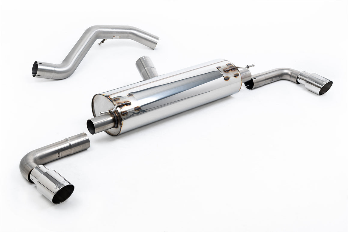 Milltek Sport Particulate Filter-back - INEOS Grenadier - Resonated System with GT-90 Polished Tips - ECE System Approved (OE Requires cutting)