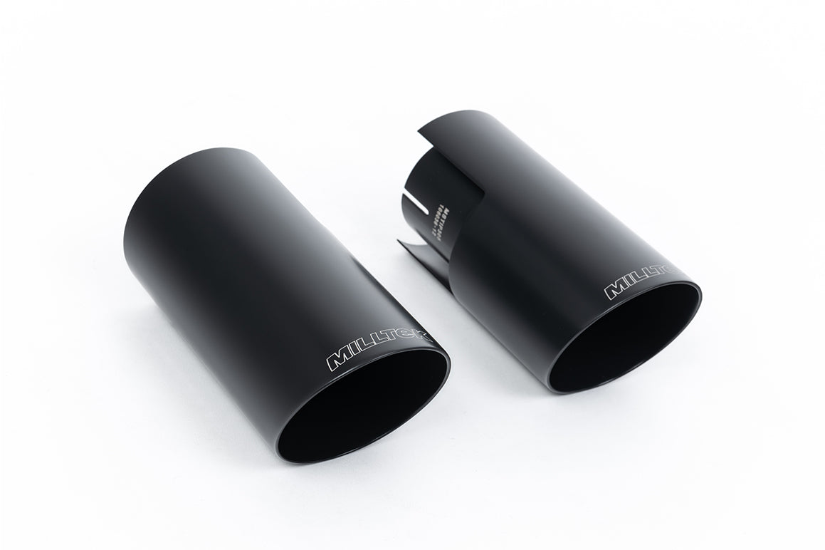 Milltek Sport Particulate Filter-back - INEOS Grenadier - Resonated System with Premium GT-90 Cerakote Black Tips (Hidden Clamp Tip) - ECE System Approved (OE Requires cutting)