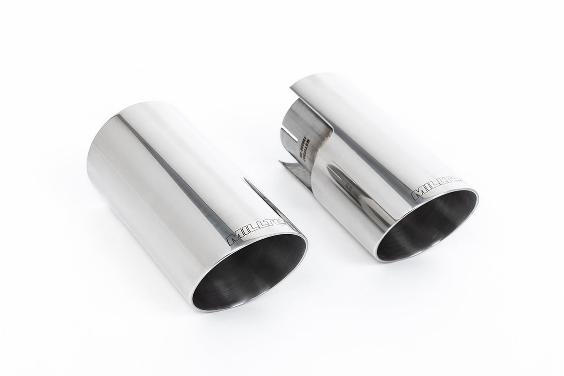 Milltek Sport Particulate Filter-back - INEOS Grenadier - Resonated System with Premium GT-90 Polished Tips (Hidden Clamp Tip) - ECE System Approved (OE Requires cutting)