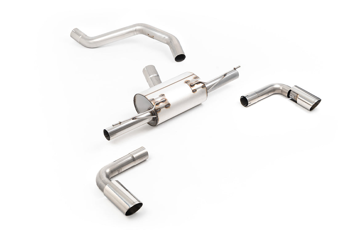 Milltek Sport Particulate Filter-back - INEOS Grenadier B58 3.0 I6 Turbo Petrol - Road+ Part-Resonated System with Premium GT-90 Polished Tips (Hidden Clamp Tip) (OE Requires cutting)