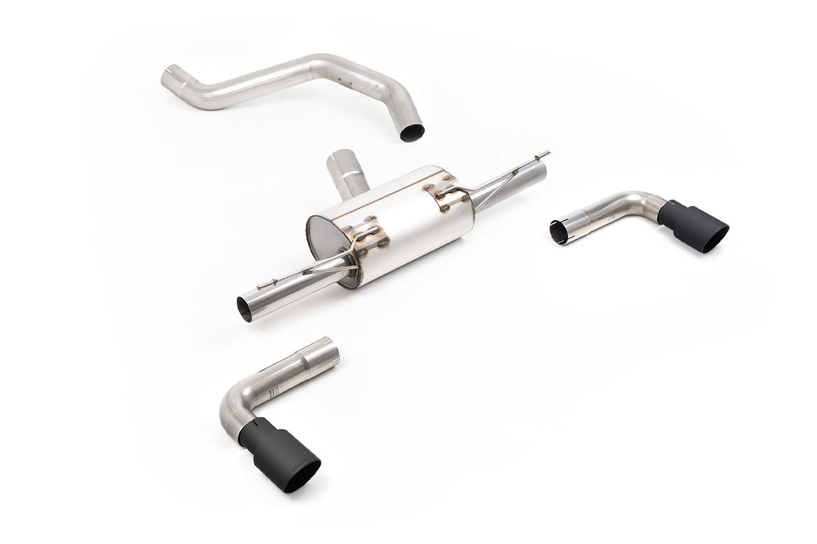 Milltek Sport Particulate Filter-back - INEOS Grenadier B58 3.0 I6 Turbo Petrol - Road+ Part-Resonated System with GT-90 Cerakote Black Tips (OE Requires cutting)