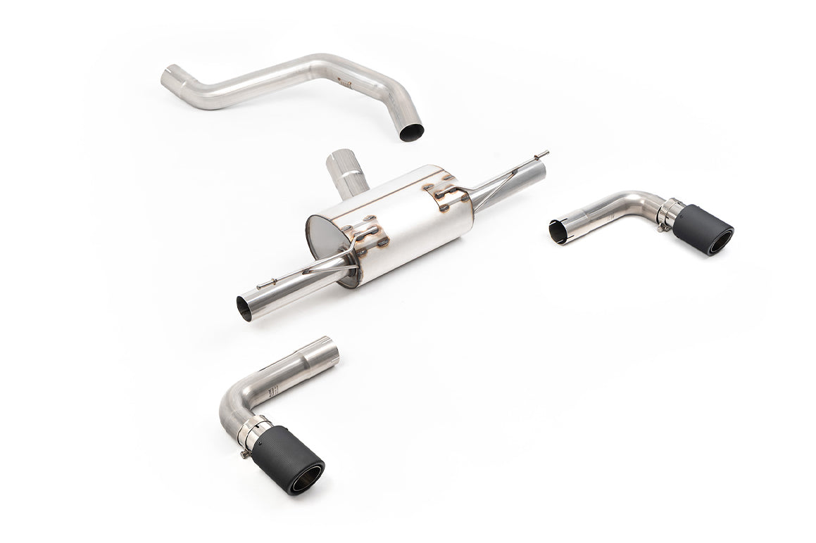 Milltek Sport Particulate Filter-back - INEOS Grenadier B58 3.0 I6 Turbo Petrol - Road+ Part-Resonated System with JET-90 Carbon Tips (OE Requires cutting)