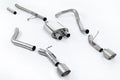 Milltek Sport Jeep Gladiator Cat-back, GT-115 Brushed Titanium (SSXJP103)