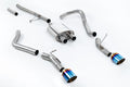 Milltek Sport Jeep Gladiator Cat-back, GT-115 Burnt/Blue Titanium (SSXJP104)