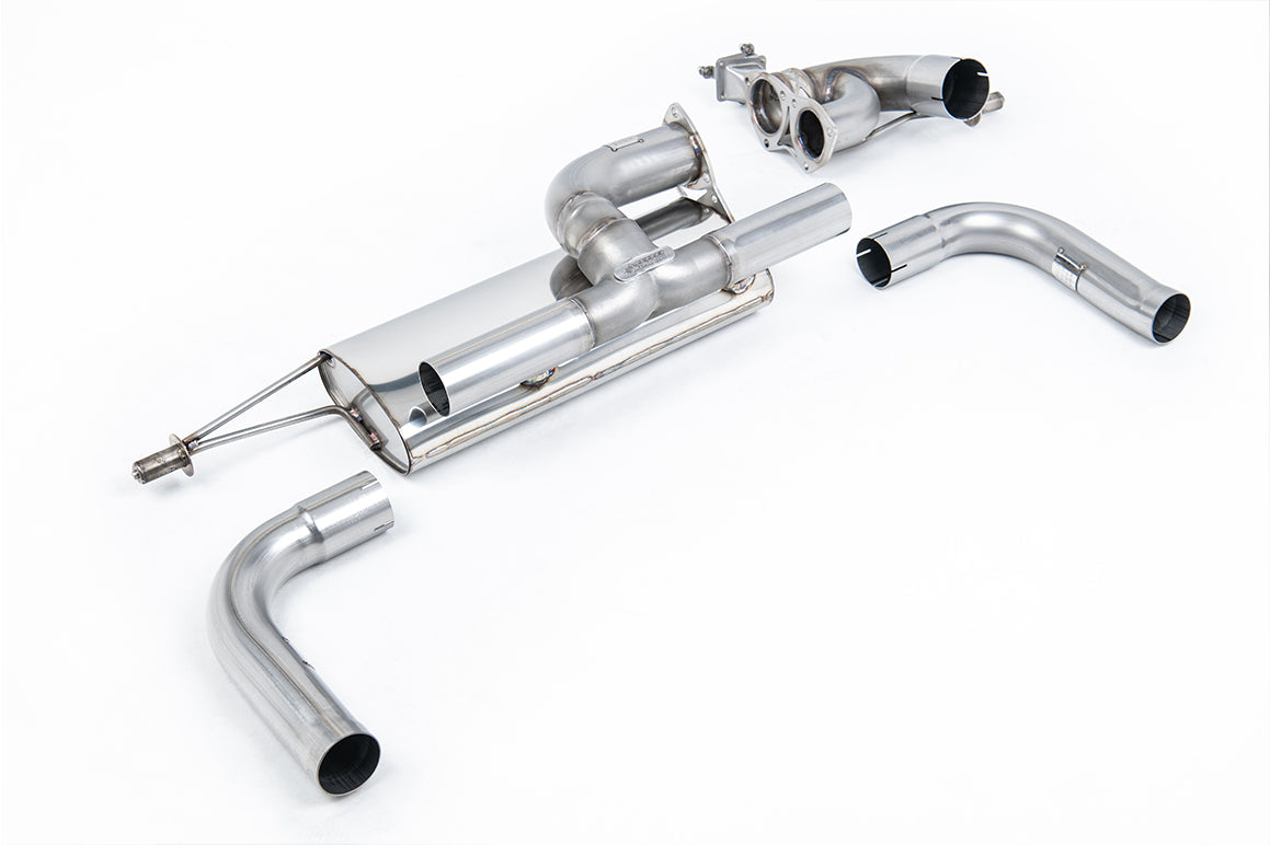 Milltek Sport Particulate Filter-back - Lotus Emira 3.5L V6 Supercharged - Valved System (Re-uses OE Valve Actuator)
