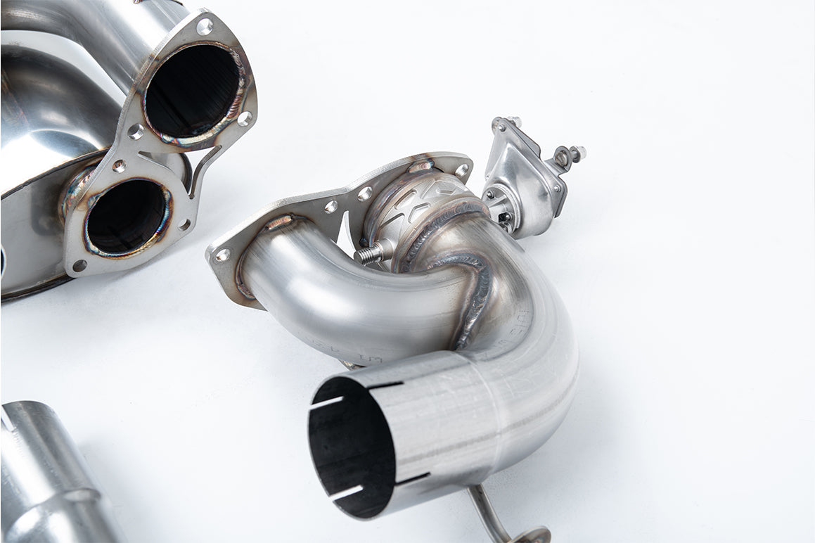 Milltek Sport Particulate Filter-back - Lotus Emira 3.5L V6 Supercharged - Valved System (Re-uses OE Valve Actuator)