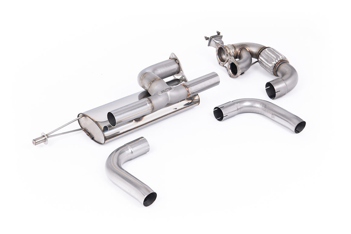 Milltek Sport Particulate Filter-back - Lotus Emira 2.0T (AMG Engine) - Valved System (Re-uses OE Valve Actuator)