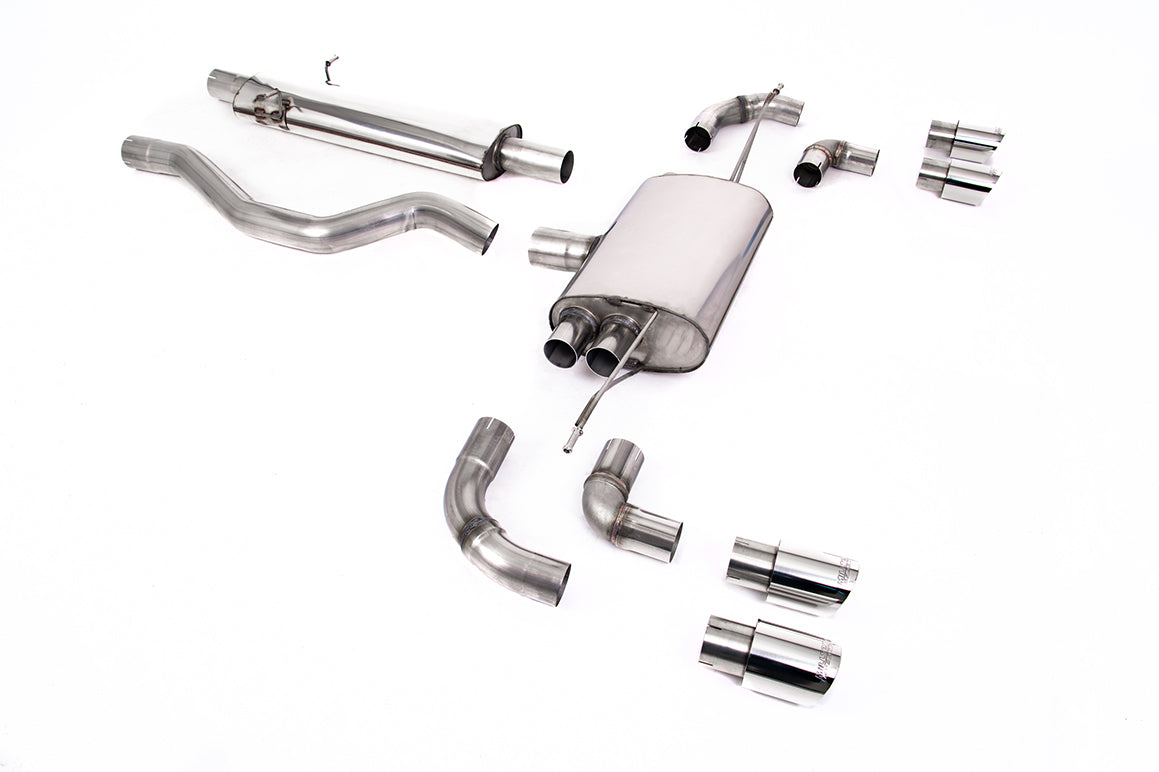 Milltek Sport Land Rover / Range Rover Defender OPF/GPF-back, GT-90 Polished (SSXLR100)