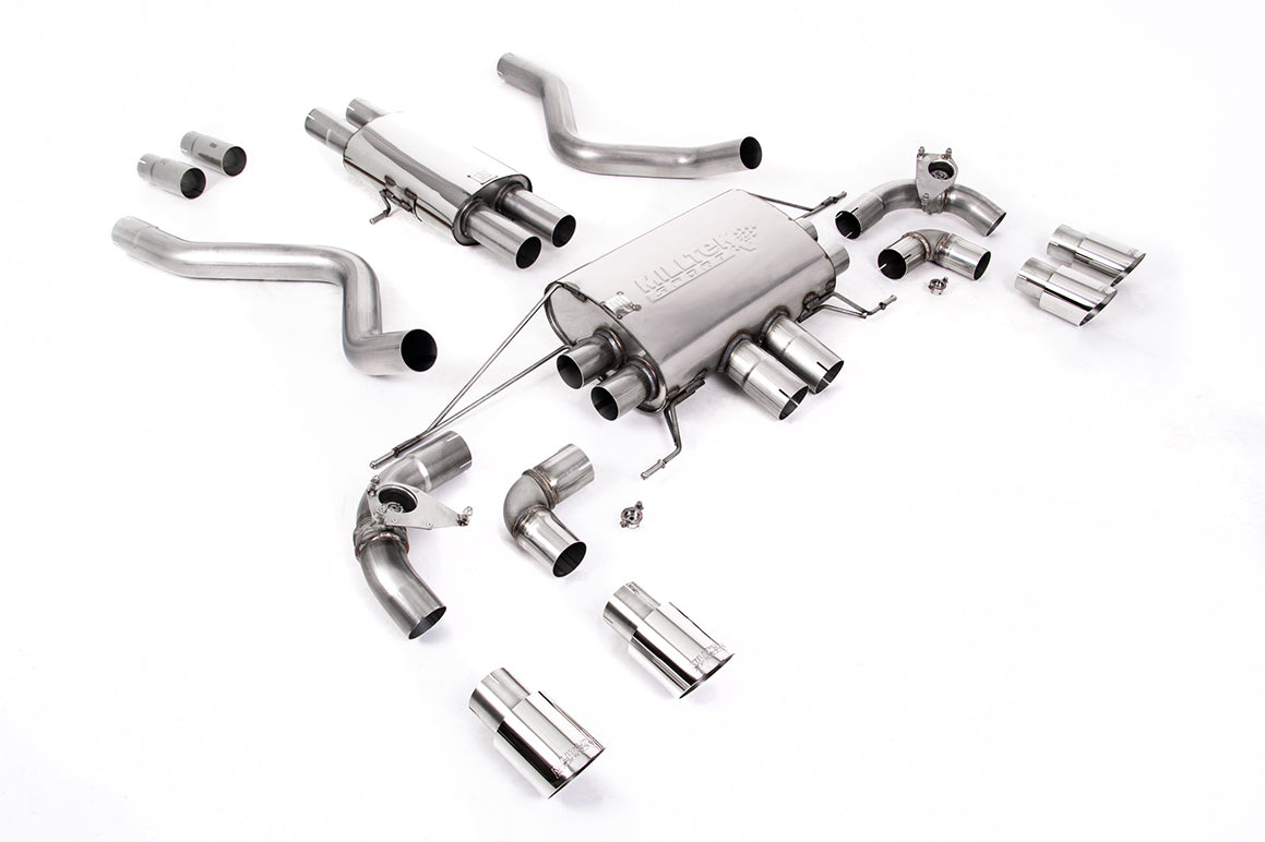 Milltek Sport Land Rover / Range Rover Defender 90 OPF/GPF-back, Resonated (SSXLR110)