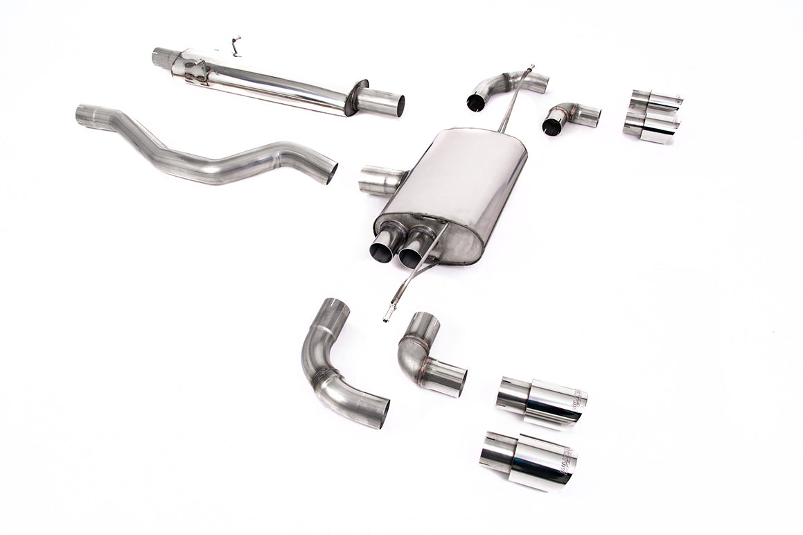 Milltek Sport Land Rover / Range Rover Defender OPF/GPF-back, GT-90 Polished (SSXLR130)