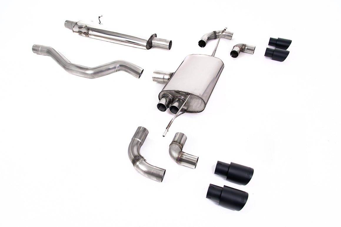 Milltek Sport Land Rover / Range Rover Defender OPF/GPF-back, GT-90 Black (SSXLR131)