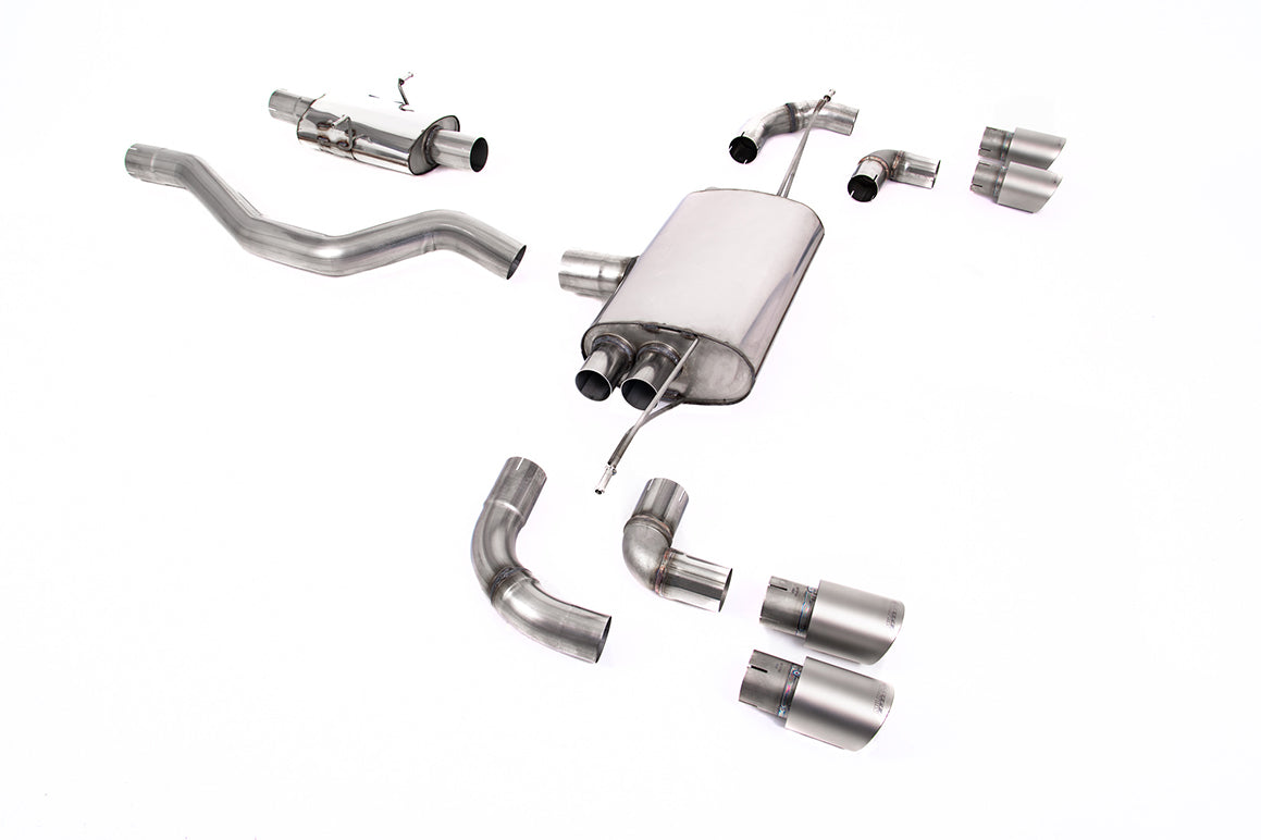 Milltek Sport Land Rover / Range Rover Defender 90 OPF/GPF-back, GT-90 Titanium (SSXLR142)