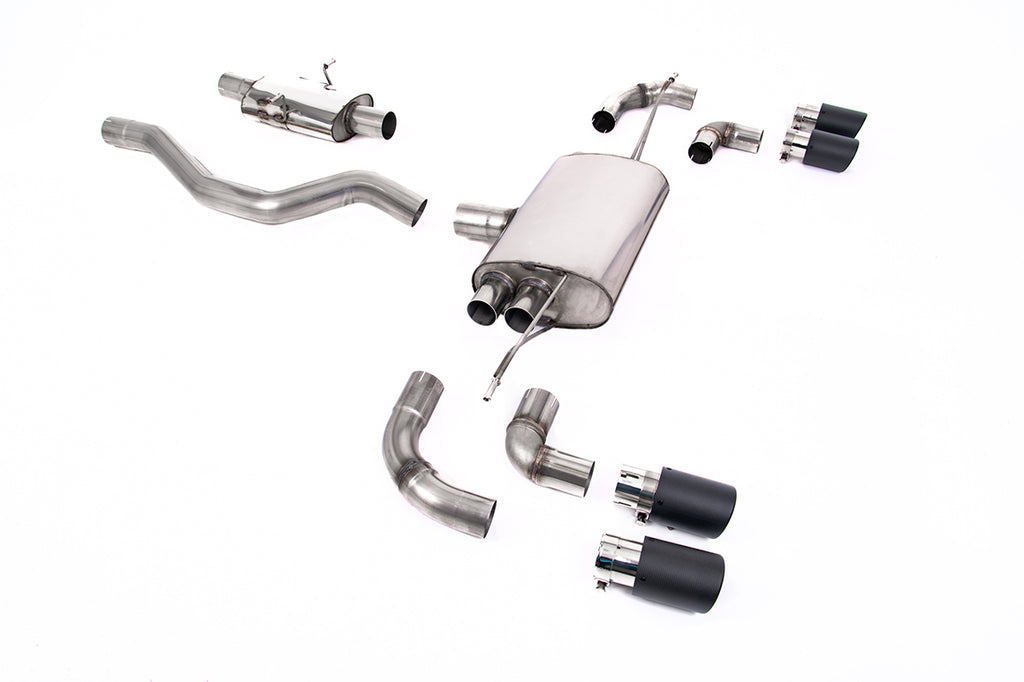Milltek Sport Land Rover / Range Rover Defender 90 OPF/GPF-back, JET-90 Carbon (SSXLR144)
