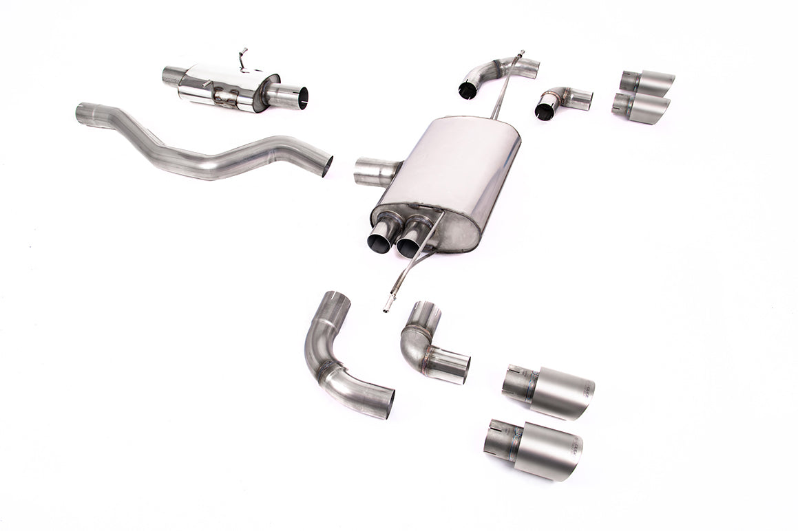 Milltek Sport Land Rover / Range Rover Defender 90 OPF/GPF-back, GT-90 Titanium (SSXLR152)
