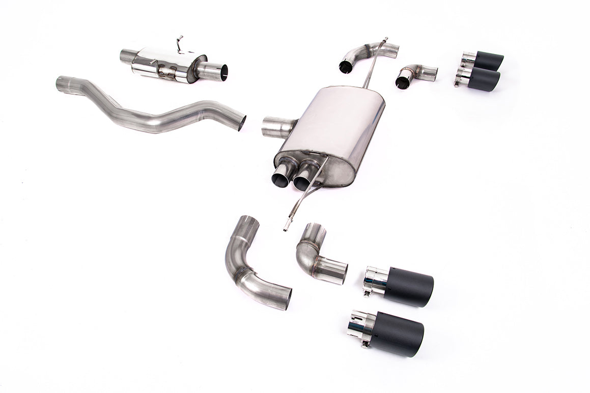 Milltek Sport Land Rover / Range Rover Defender 90 OPF/GPF-back, JET-90 Carbon (SSXLR154)