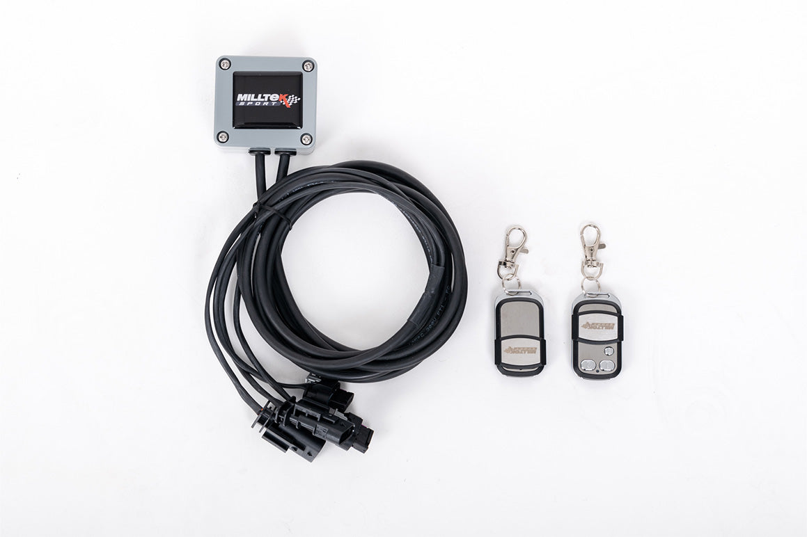 Milltek Sport Active Valve Control - Land Rover / Range Rover Defender - Remote Control Valve Override - Plug and Play with 2 Remotes - 3 Modes (Always Open / Always Closed / OE)