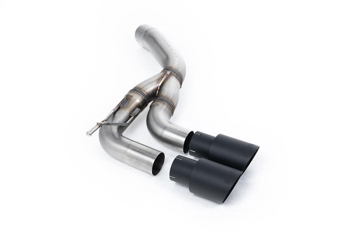 Milltek Sport Land Rover / Range Rover Defender Rear Silencer(s), Twin GT-90 Cerakote Black (SSXLR164)
