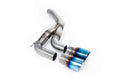 Milltek Sport Land Rover / Range Rover Defender Rear Silencer(s), Twin GT-90 Burnt/Blue Titanium (SSXLR166)