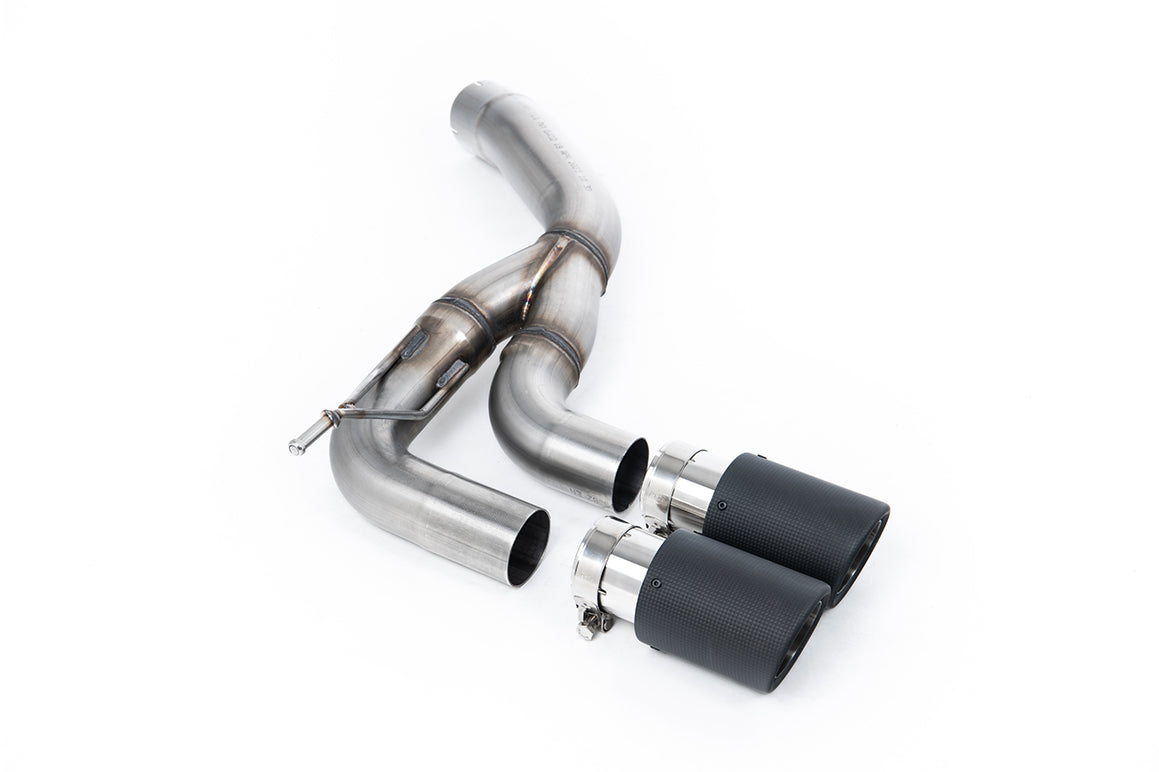 Milltek Sport Land Rover / Range Rover Defender Rear Silencer(s), Twin JET-90 Carbon (SSXLR167)