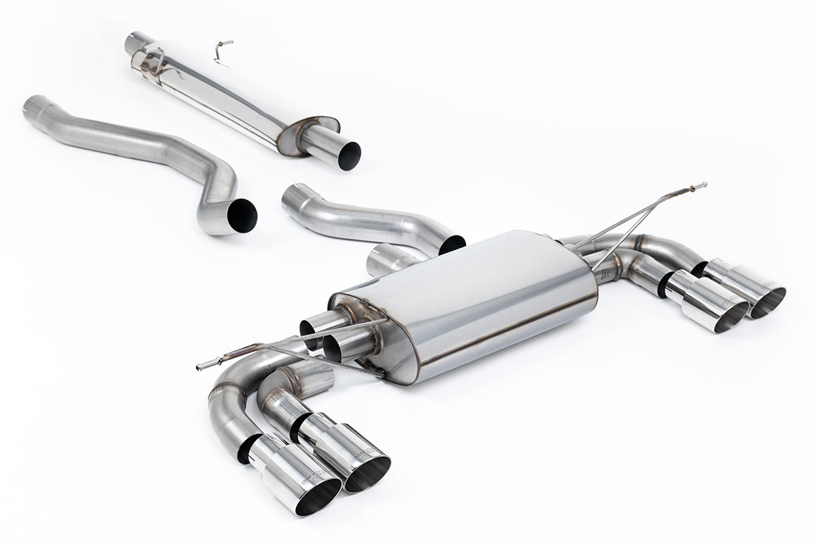Milltek Sport Land Rover / Range Rover Defender OPF/GPF-back, GT-90 Polished (SSXLR204)