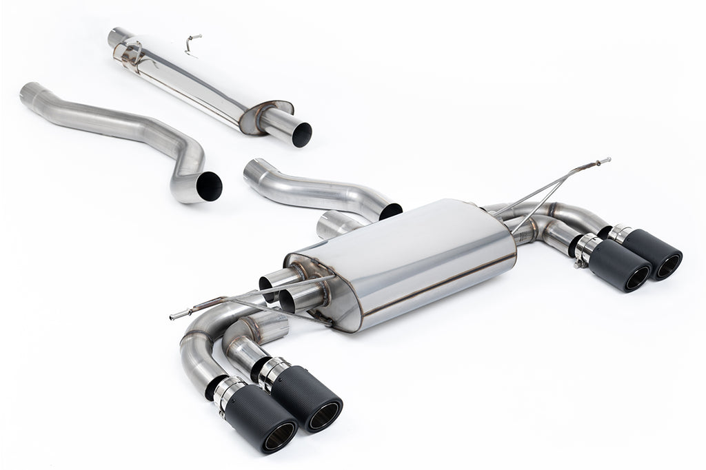 Milltek Sport Land Rover / Range Rover Defender OPF/GPF-back, JET-90 Carbon (SSXLR208)