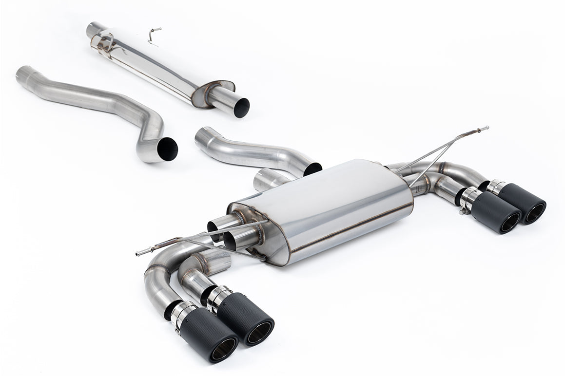 Milltek Sport Land Rover / Range Rover Defender OPF/GPF-back, JET-90 Carbon (SSXLR208)