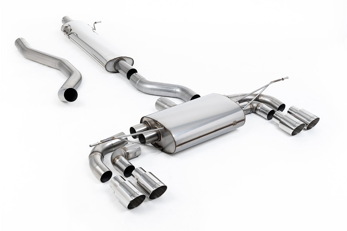 Milltek Sport Land Rover / Range Rover Defender OPF/GPF-back, GT-90 Polished (SSXLR214)