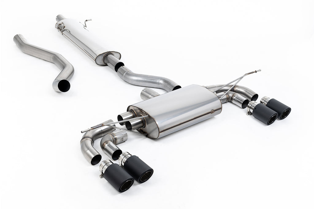 Milltek Sport Land Rover / Range Rover Defender OPF/GPF-back, JET-90 Carbon (SSXLR218)