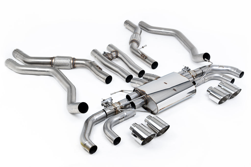 Milltek Sport Range Rover Sport SV Cat-back, GT-115 Polished (SSXLR224)
