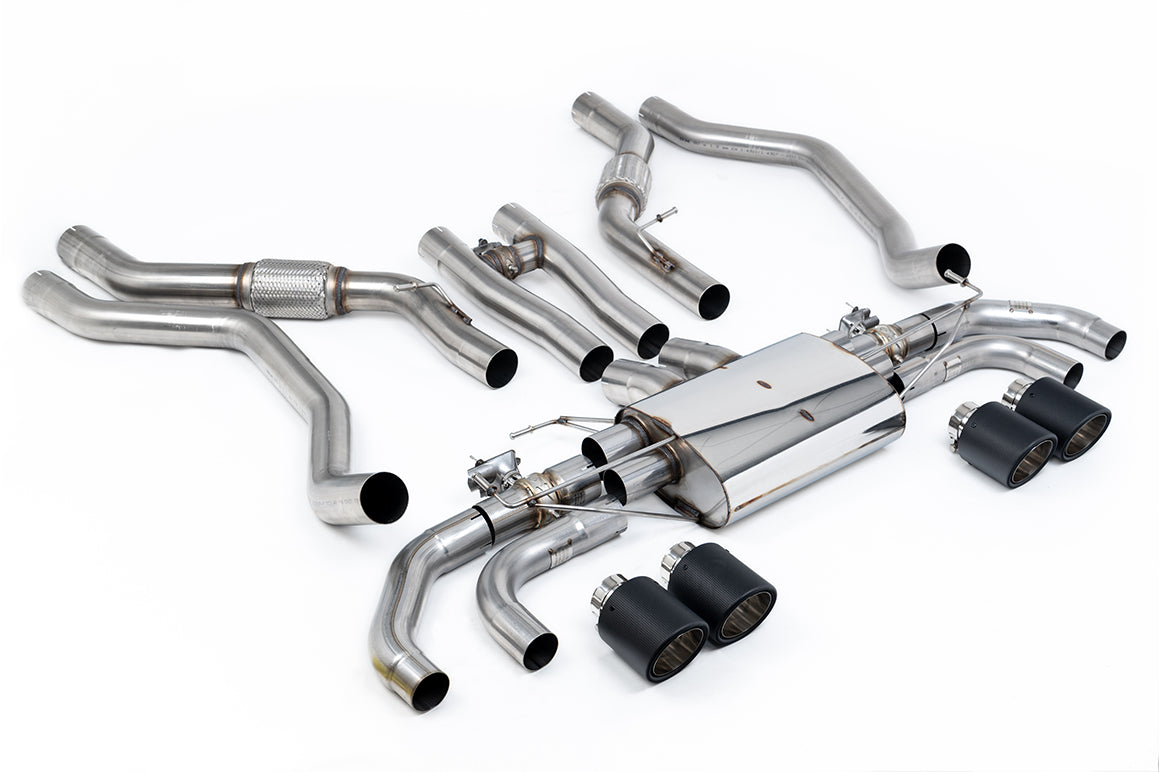 Milltek Sport Range Rover Sport SV Cat-back, JET-115 Carbon (SSXLR228)