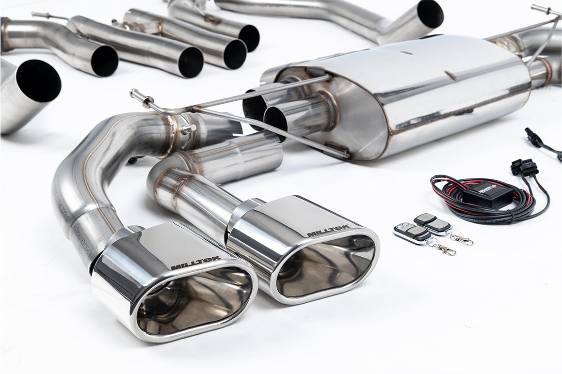 Milltek Sport Range Rover Sport P530 Cat-back, Valved Oval Polished (SSXLR229) - photo 2