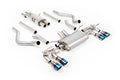 Milltek Sport Land Rover Defender Cat-back, Resonated Valved Quad GT-90 Burnt Titanium (SSXLR242)