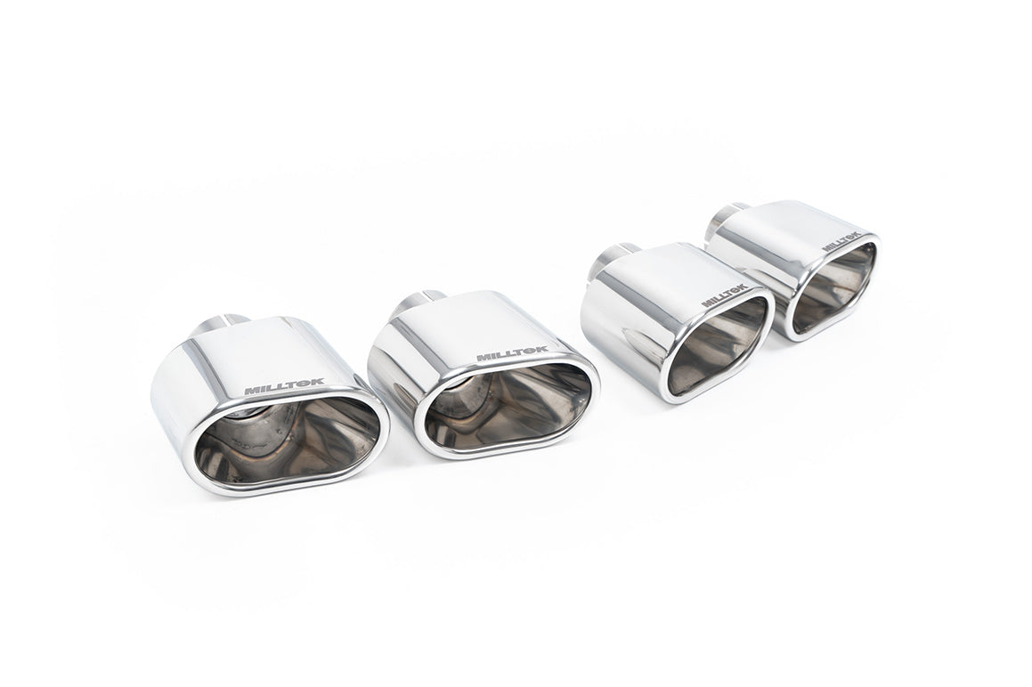 Milltek Sport Range Rover Sport P400 Cat-back, Valved Oval Polished (SSXLR254) - photo 2