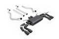 Milltek Sport Land Rover Defender Cat-back, Non-Res Valved Quad GT-90 Black (SSXLR256)