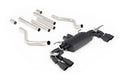 Milltek Sport Land Rover Defender Cat-back, Non-Res Valved Quad GT-90 Black (SSXLR257)