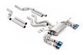 Milltek Sport Land Rover Defender 110 OCTA OPF/GPF-back, Quad GT-100 Burnt/Blue Titanium (SSXLR266)