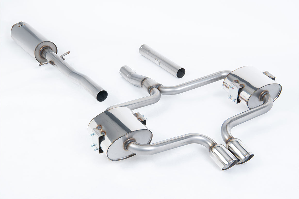 Milltek Sport Cat-back - New Mini Mk1 (R52) Cooper S Convertible - Resonated (quieter) - ECE Approved