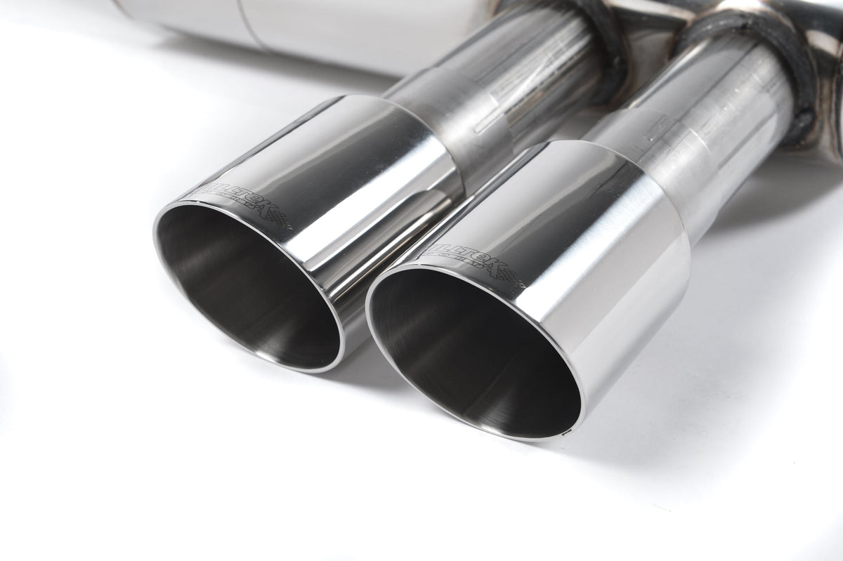 Milltek Sport Cat-back - New Mini Mk3 (F56) Mini Cooper S 2.0 Turbo (UK and European models & Pre-LCI Only) - Non-resonated (louder). Polished Tips