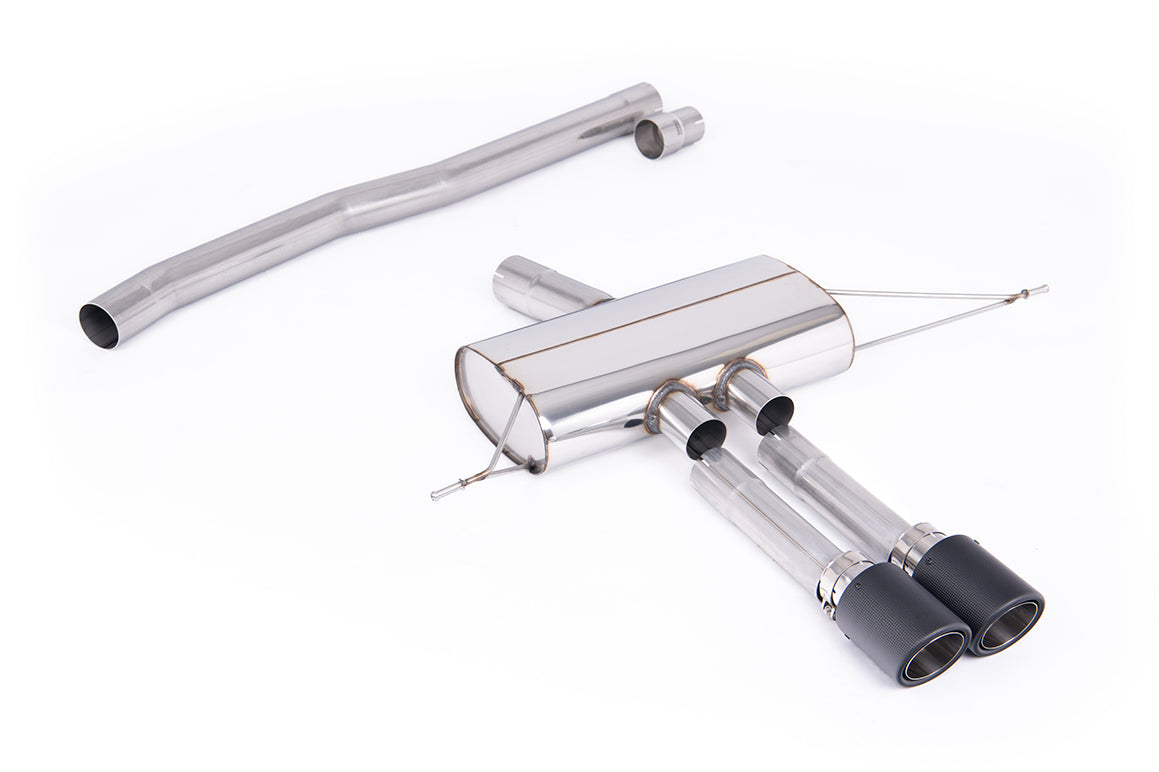 Milltek Sport New Mini Mk4 Cooper S F66 OPF/GPF-back, Non-Res, JET-100 Carbon (SSXM496)