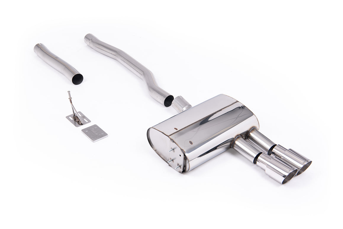 Milltek Sport New Mini Mk3 Mini Cooper S OPF/GPF-back, GT-90 Polished (SSXM497)