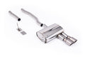Milltek Sport New Mini Mk3 Mini Cooper S OPF/GPF-back, GT-90 Brushed Titanium (SSXM499)