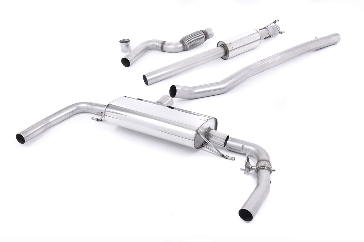Milltek Sport Mercedes CLA-Class CLA45 AMG Cat-back, Resonated, Valved (SSXMZ110)
